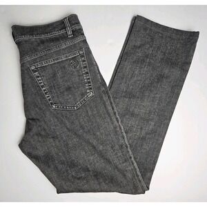 Versace Collection Men's Straight Leg Denim Trend Jeans Black 32x30